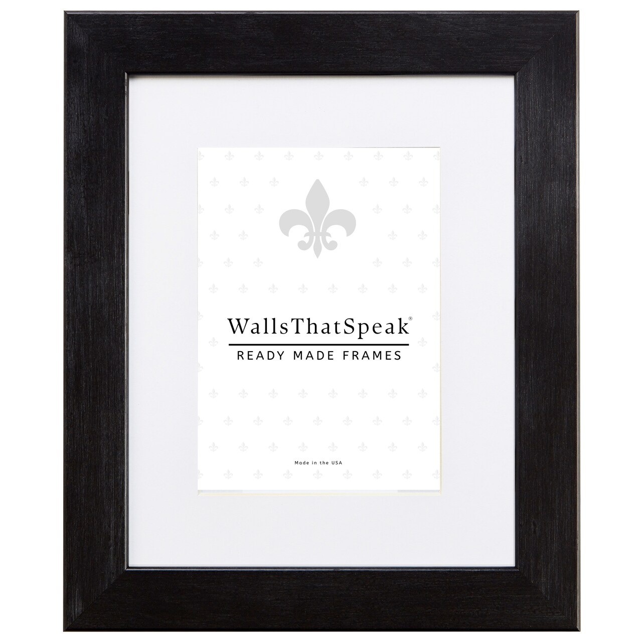 20x27 Matted Picture Frame, Bauhaus 125 1.25 Inch MDF Moulding, Wall Display Frame for Art, Posters, or Photos by wallsthatspeak